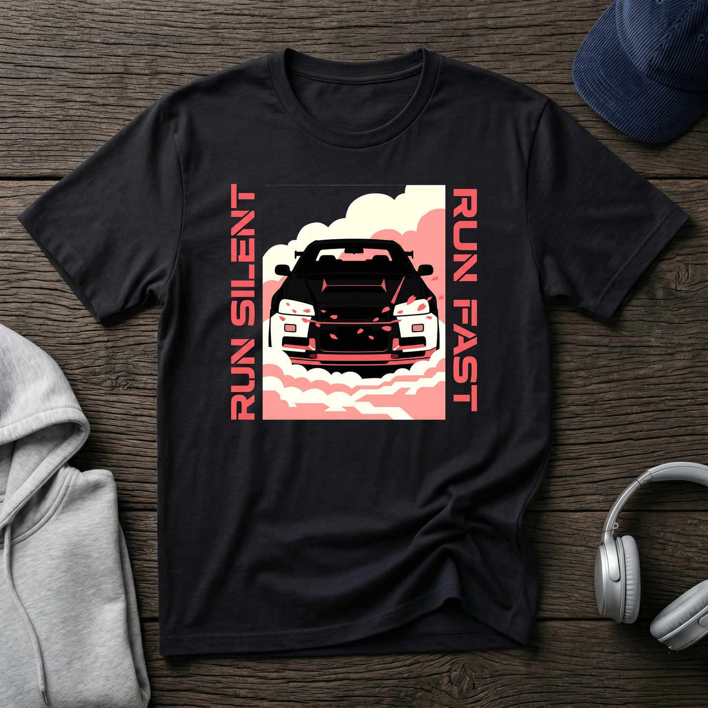 Run Silent Run Fast Car T-Shirt