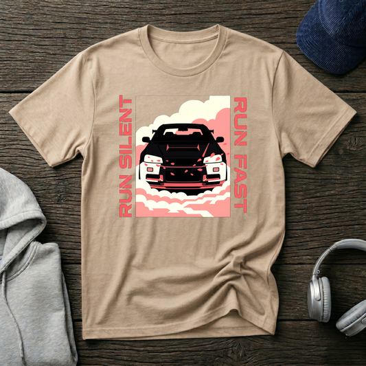 Run Silent Run Fast Car T-Shirt