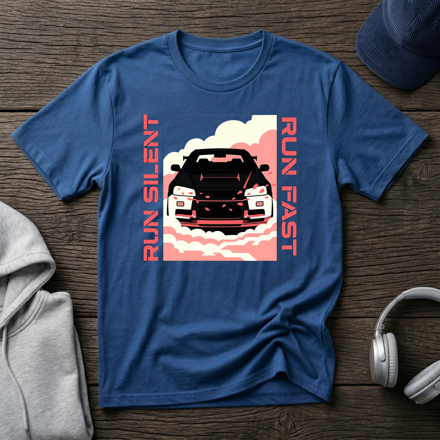 Run Silent Run Fast Car T-Shirt