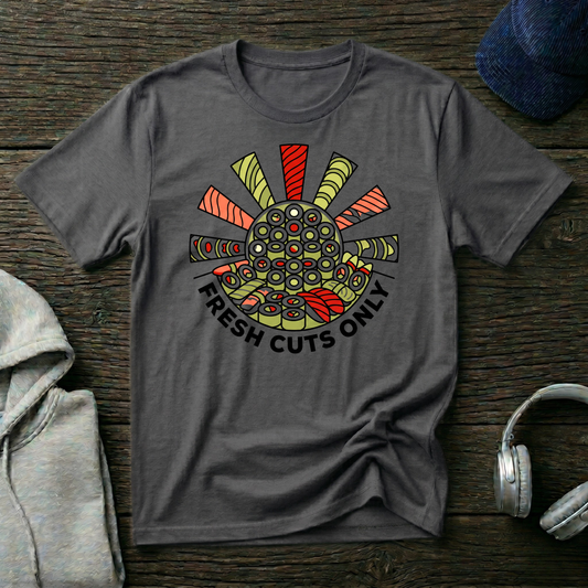 "Fresh Cuts Only" Graphic Tee