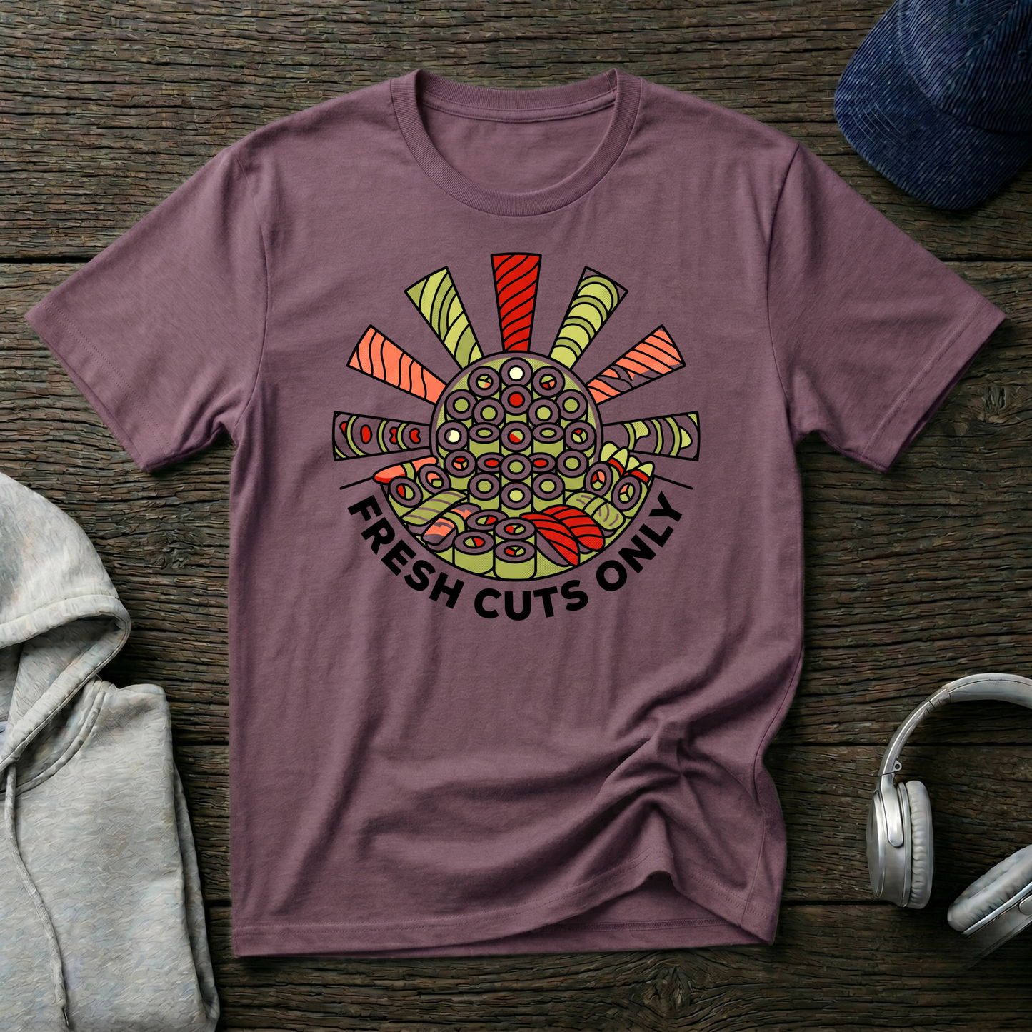 "Fresh Cuts Only" Graphic Tee