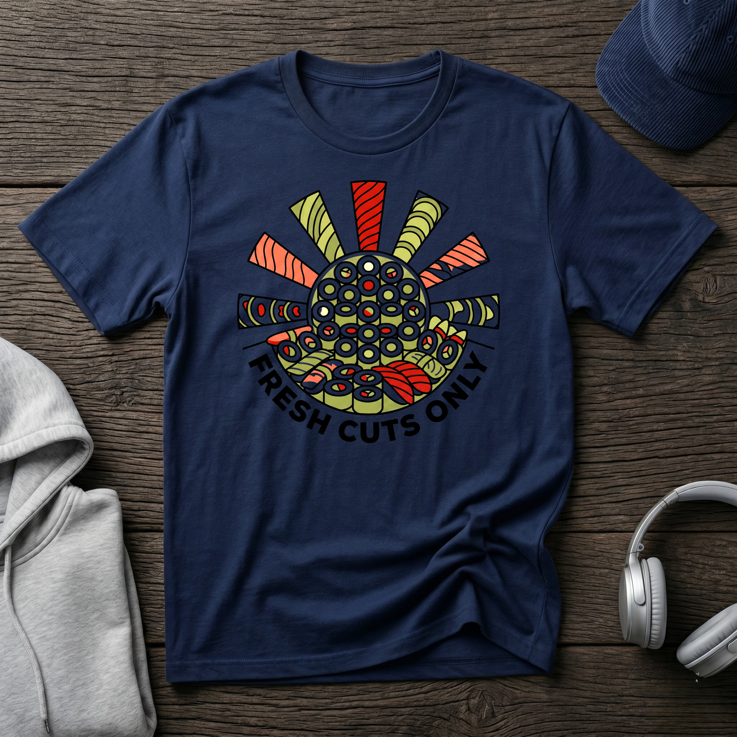 "Fresh Cuts Only" Graphic Tee