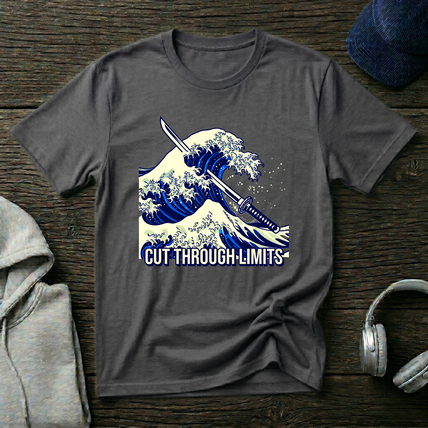 Cut Through Limits Surf Tee