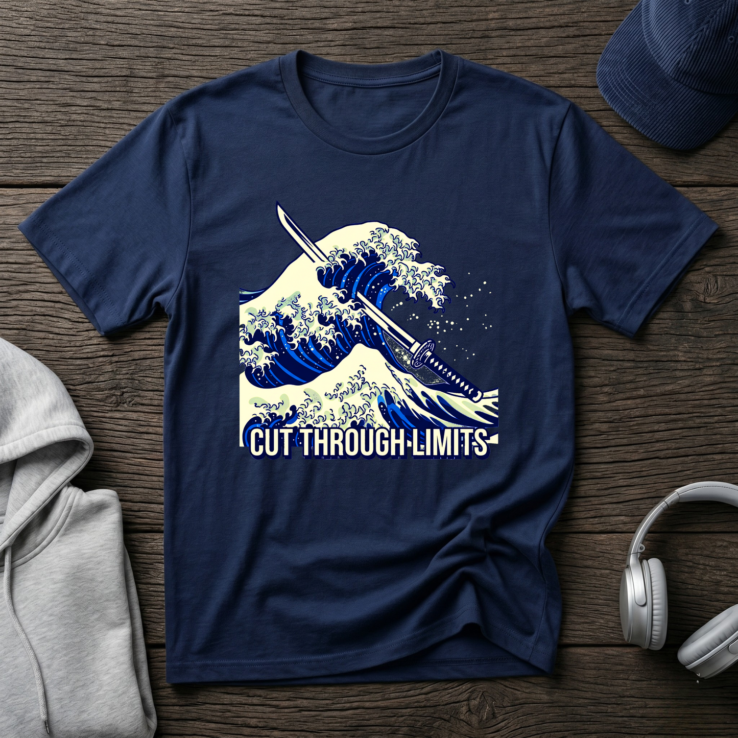 Cut Through Limits Surf Tee