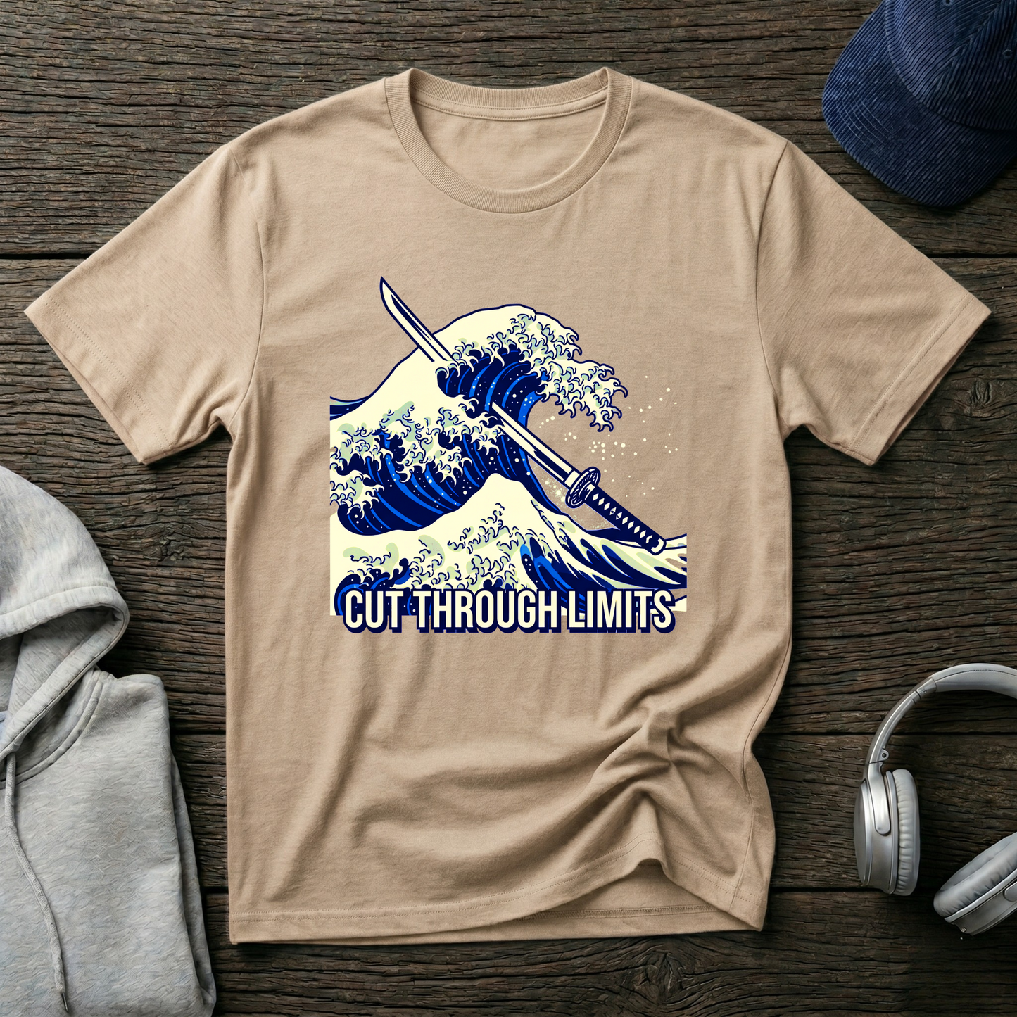 Cut Through Limits Surf Tee