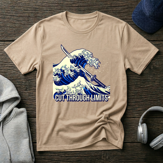 Cut Through Limits Surf Tee