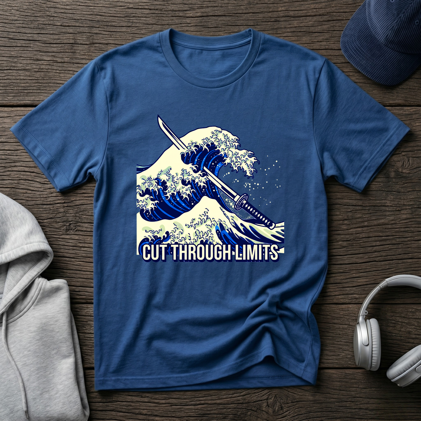 Cut Through Limits Surf Tee