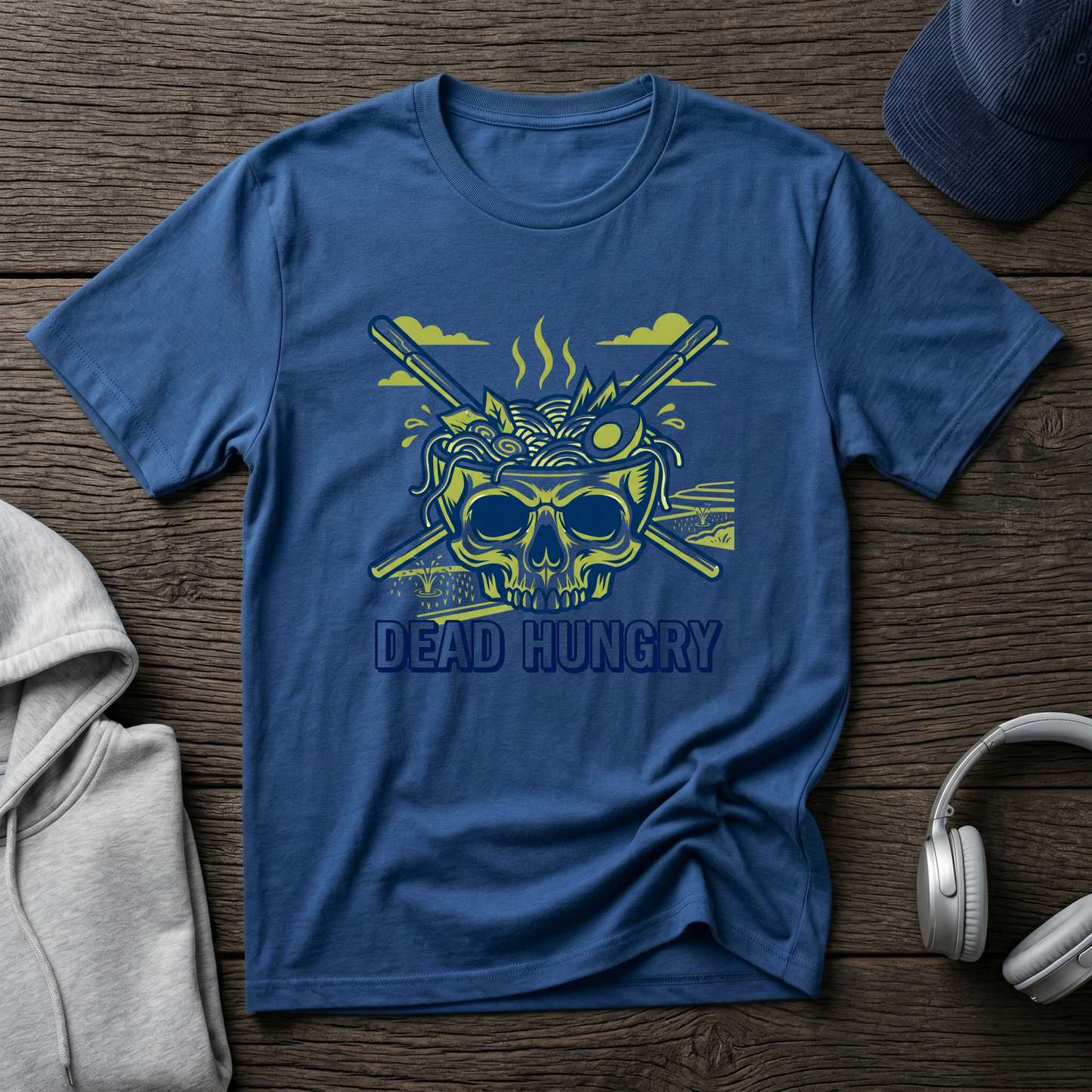 Dead Hungry Skull Ramen T-Shirt