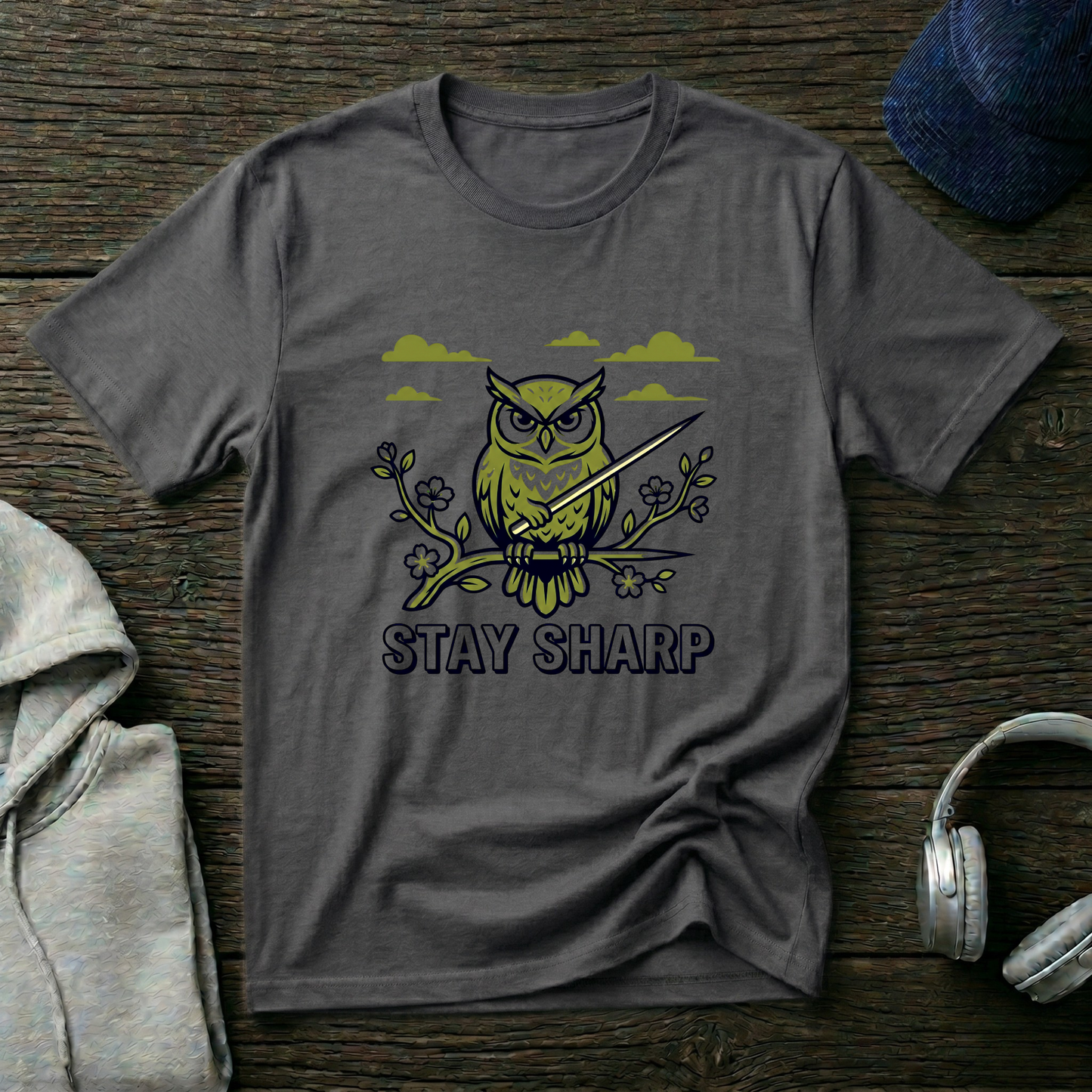Stay Sharp Owl T-Shirt