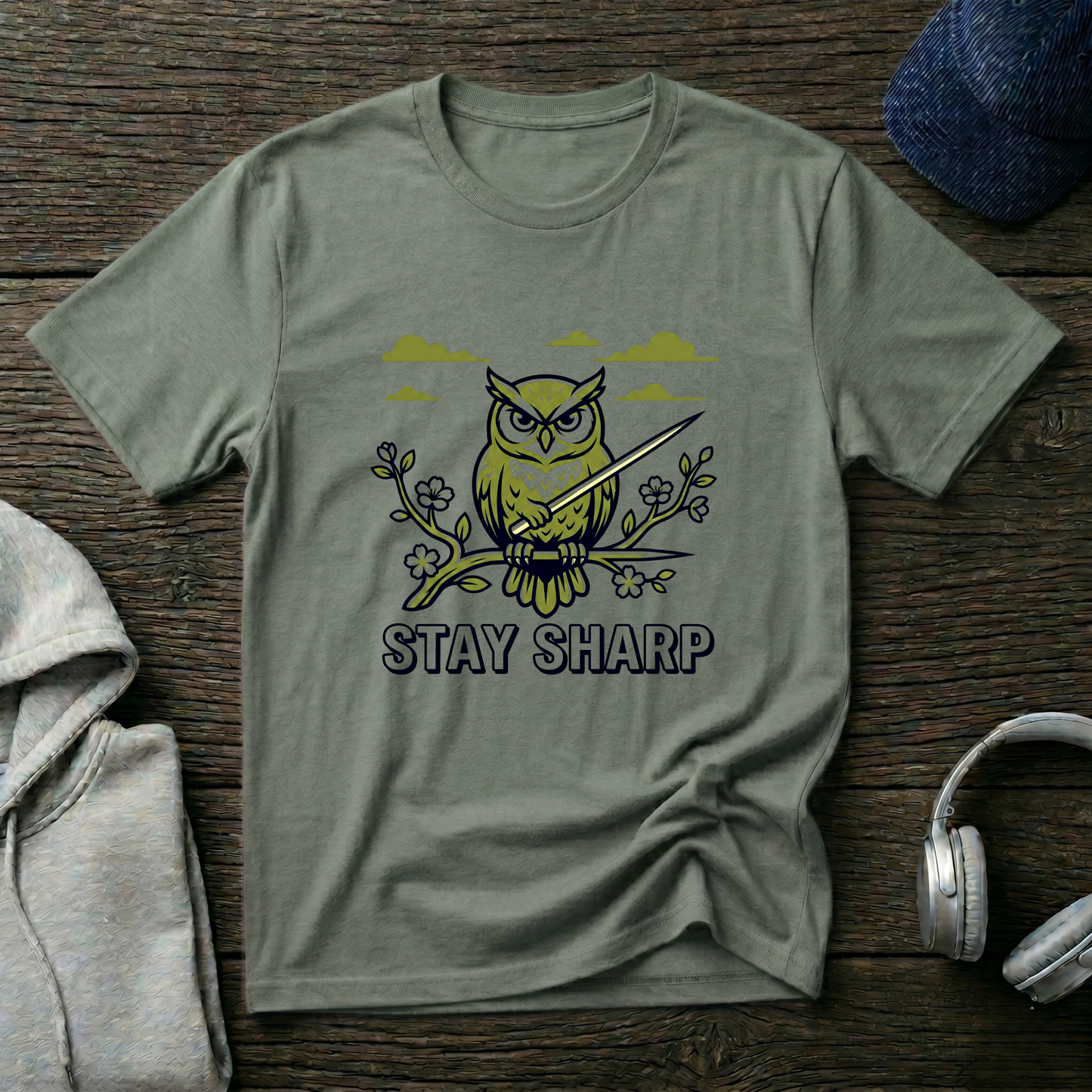 Stay Sharp Owl T-Shirt
