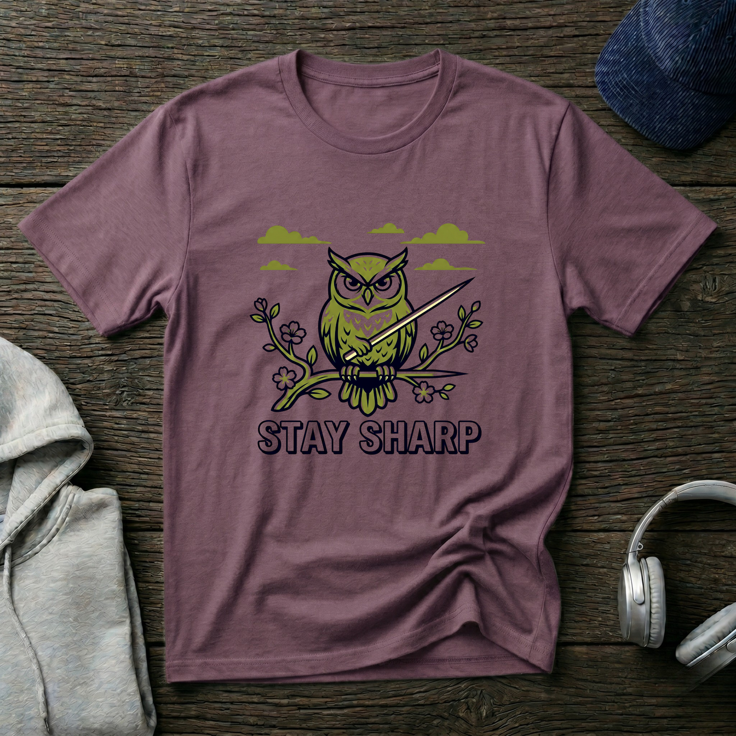 Stay Sharp Owl T-Shirt