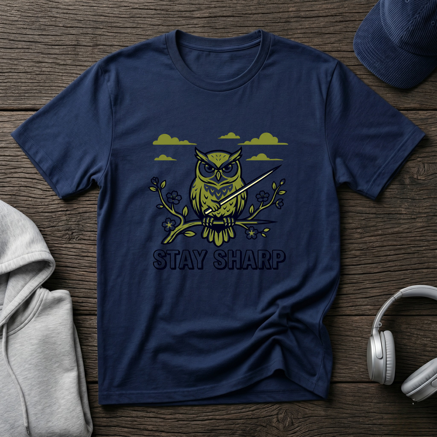 Stay Sharp Owl T-Shirt
