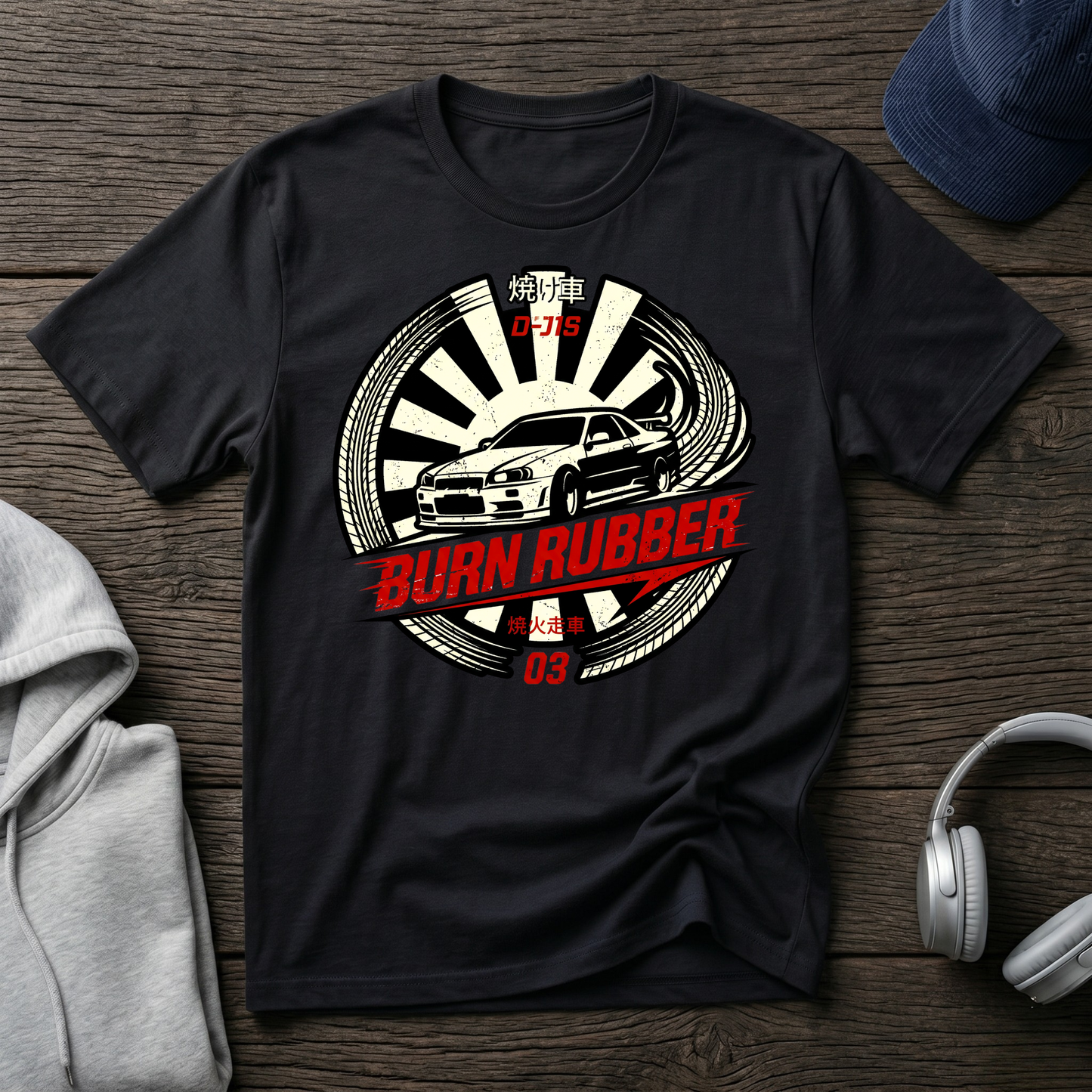 Burn Rubber Racing T-Shirt