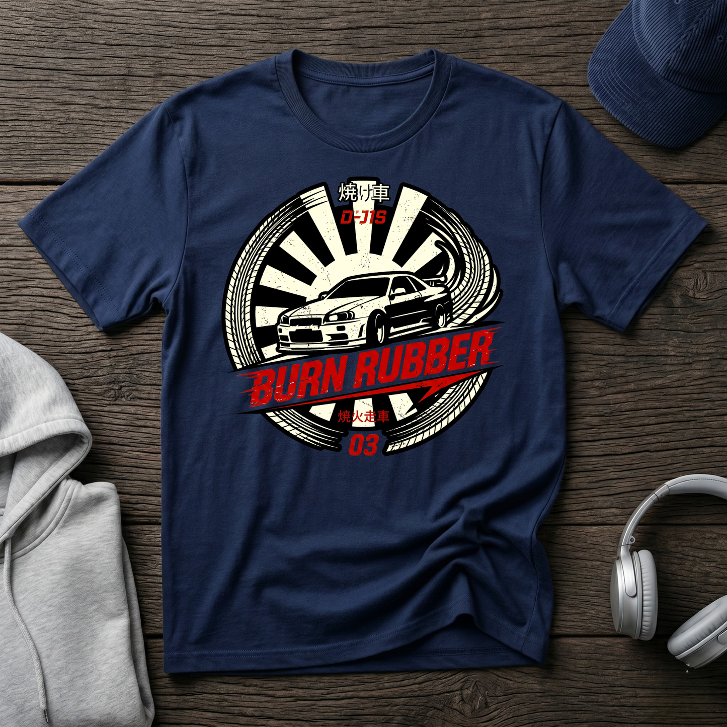 Burn Rubber Racing T-Shirt