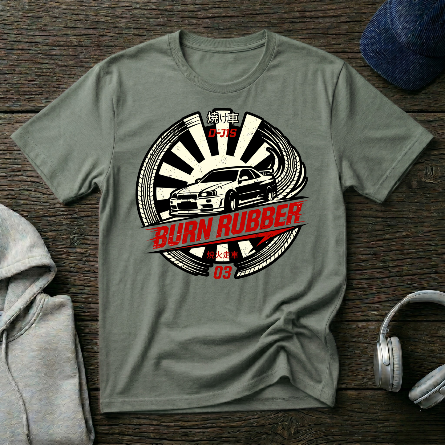 Burn Rubber Racing T-Shirt