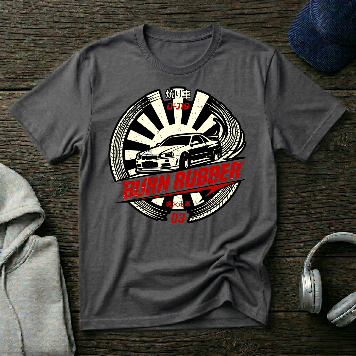Burn Rubber Racing T-Shirt