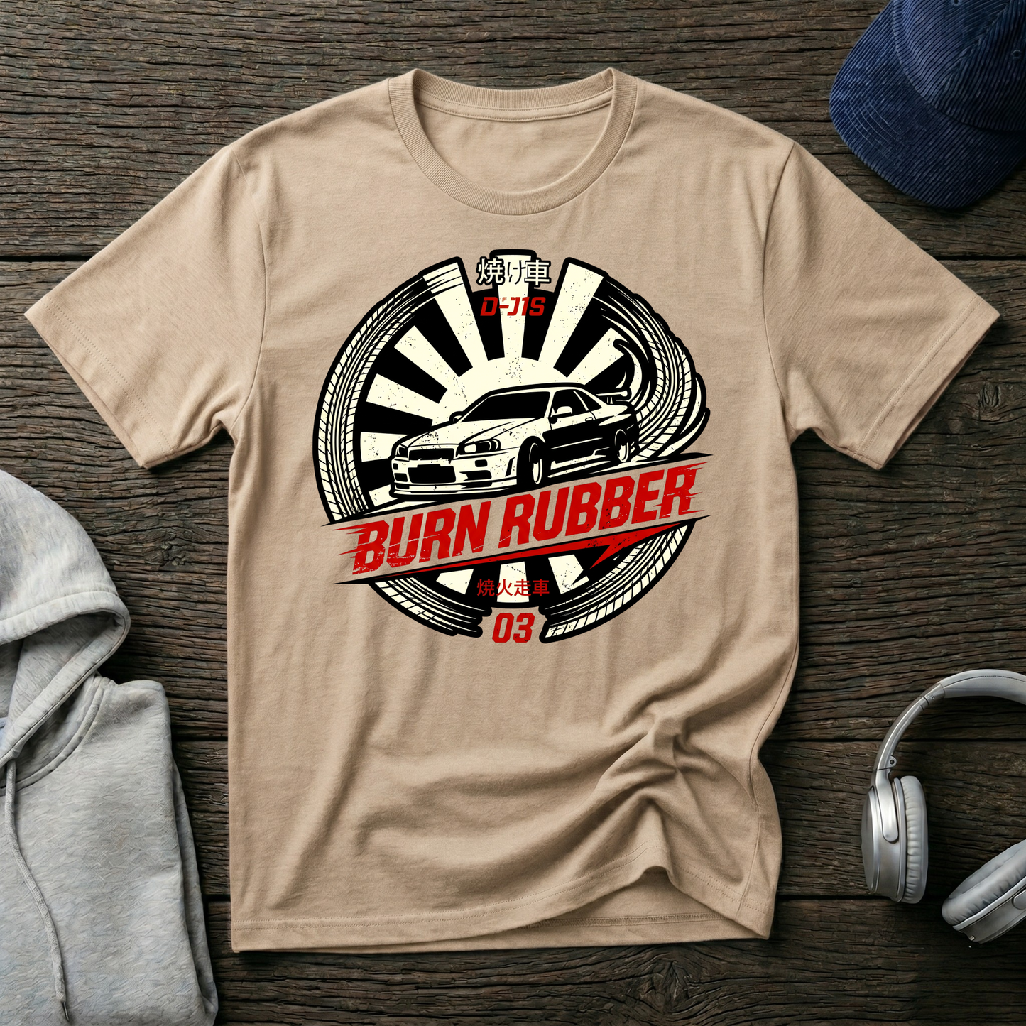 Burn Rubber Racing T-Shirt