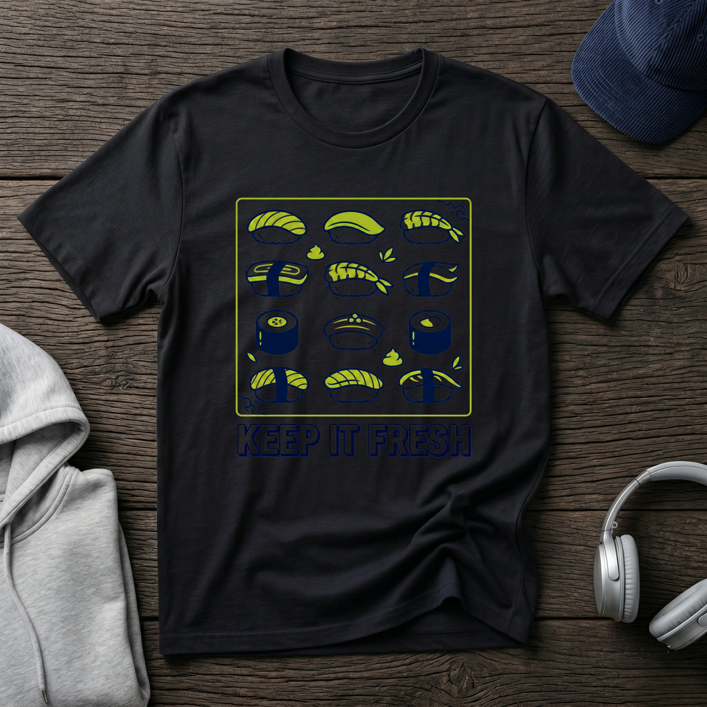 Cute Sushi Graphic Tee