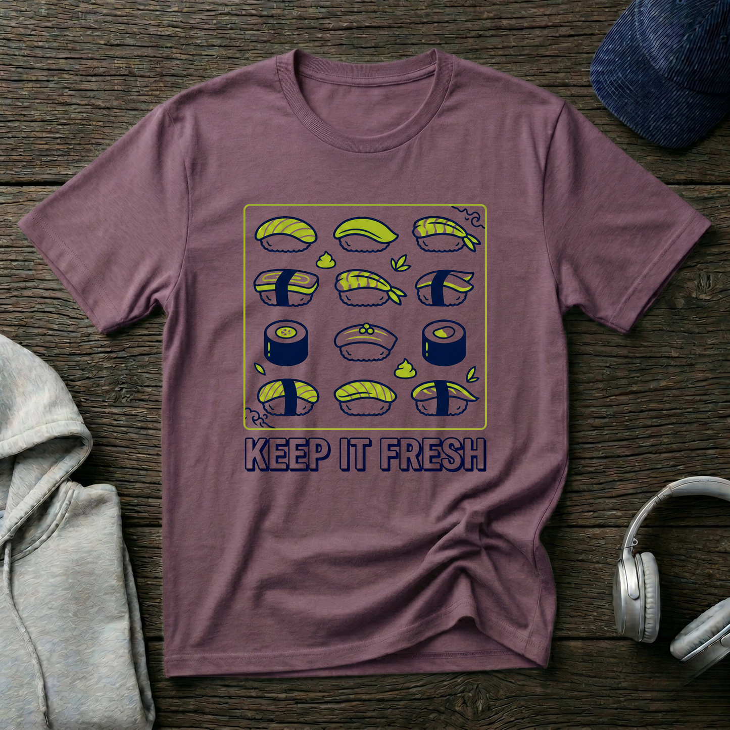 Cute Sushi Graphic Tee