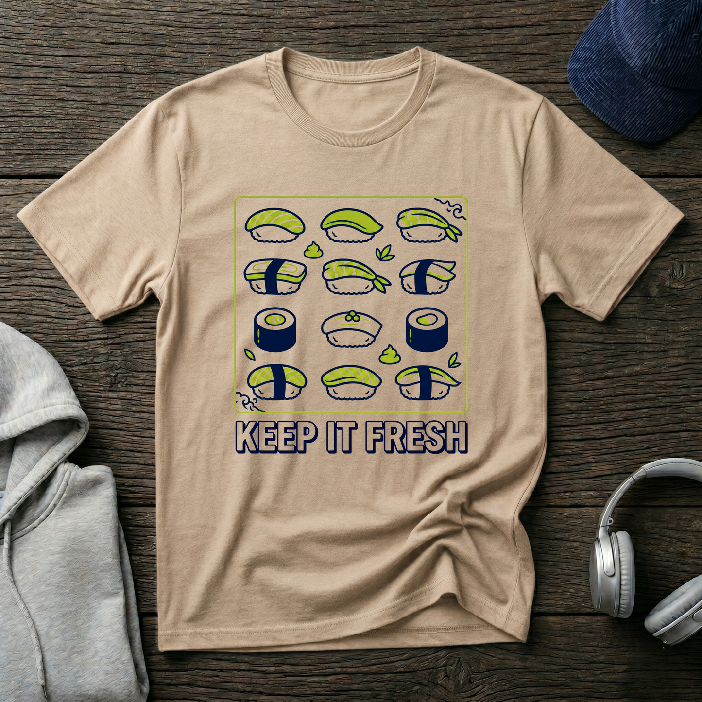 Cute Sushi Graphic Tee