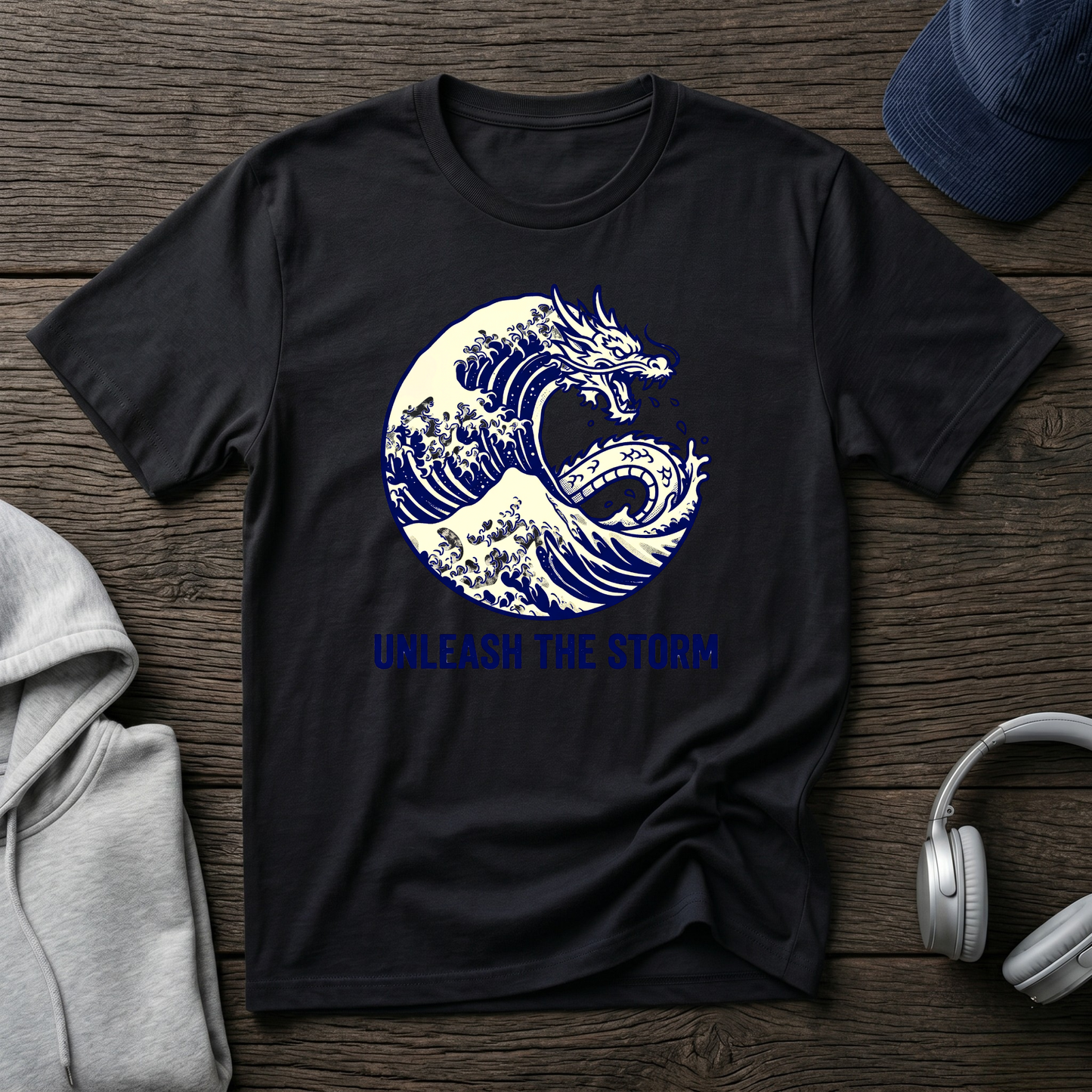 Wave & Dragon Illustration