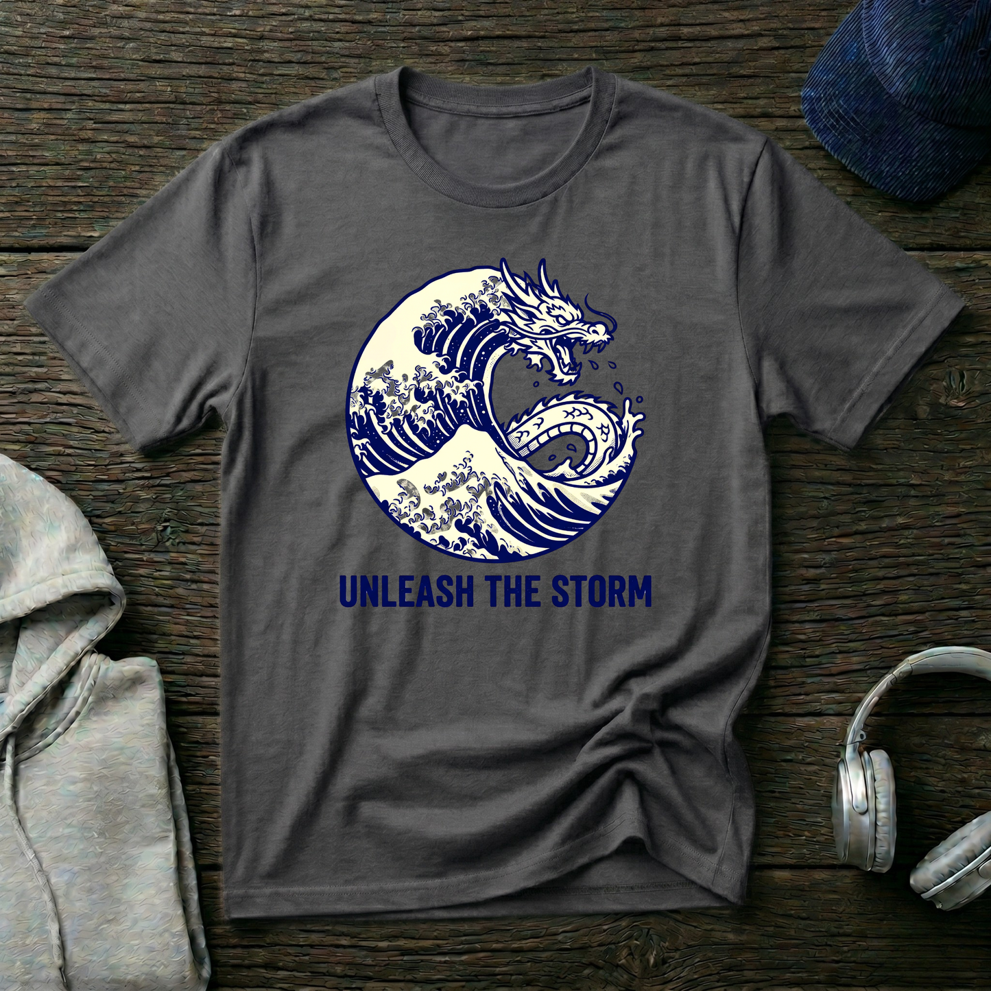 Wave & Dragon Illustration