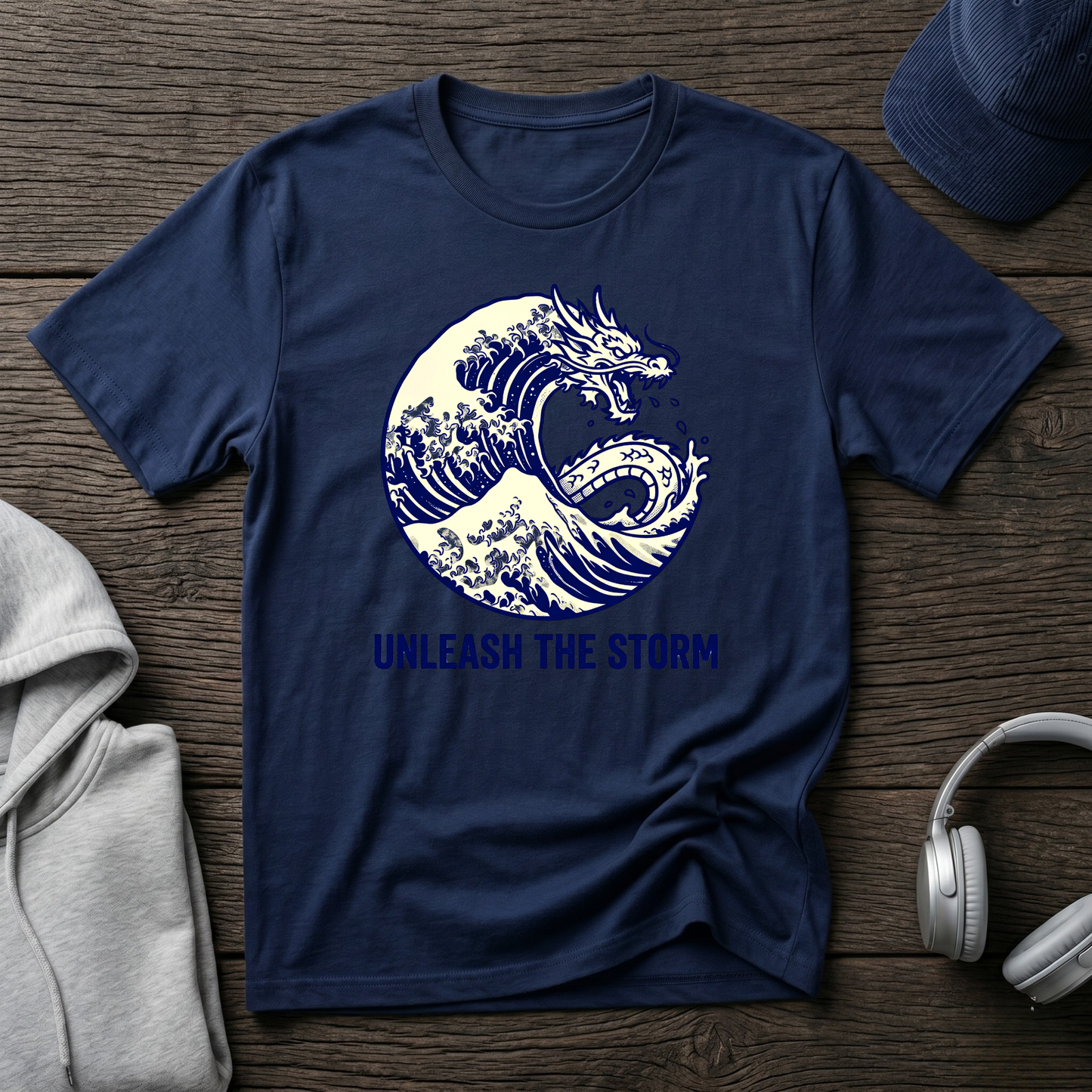 Wave & Dragon Illustration