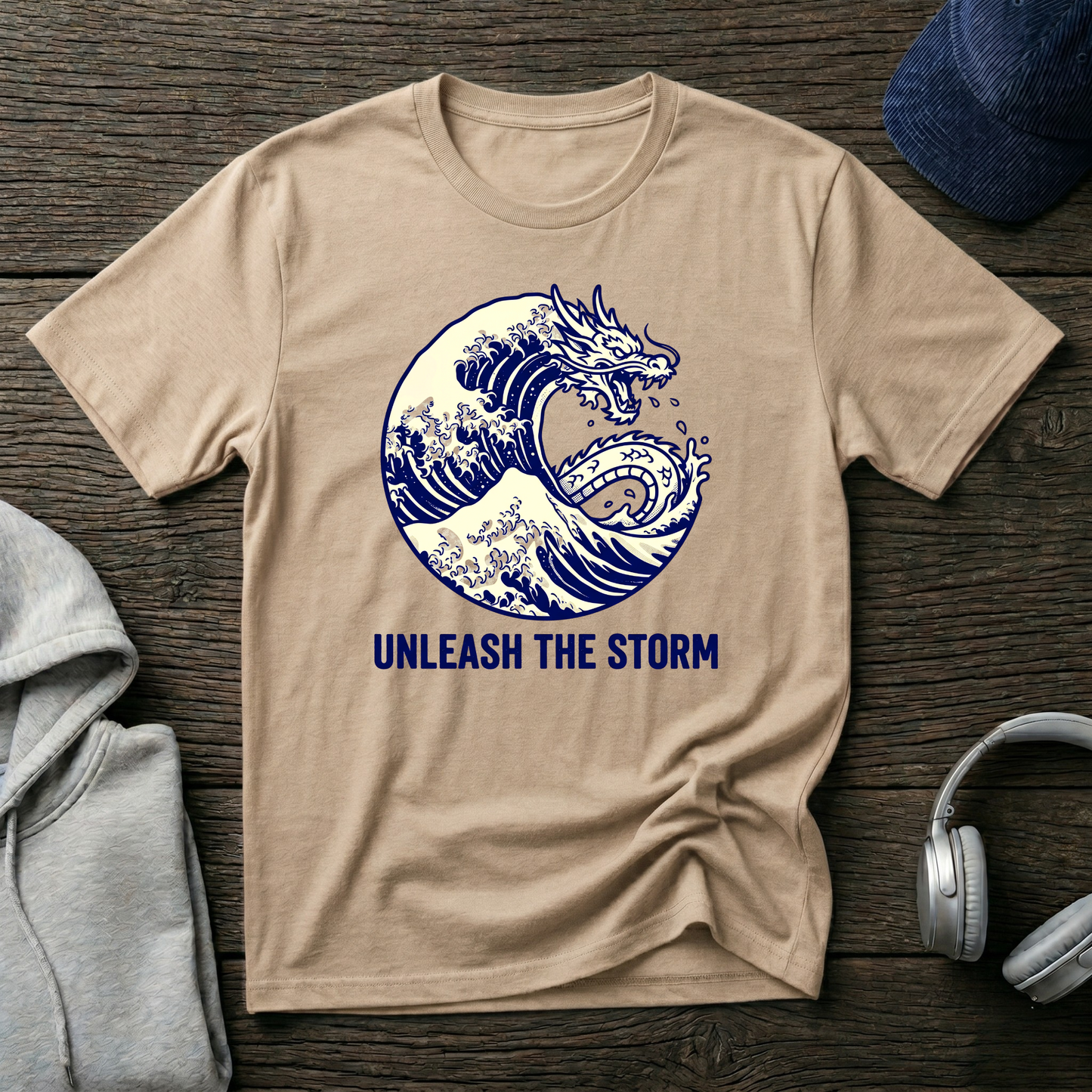 Wave & Dragon Illustration