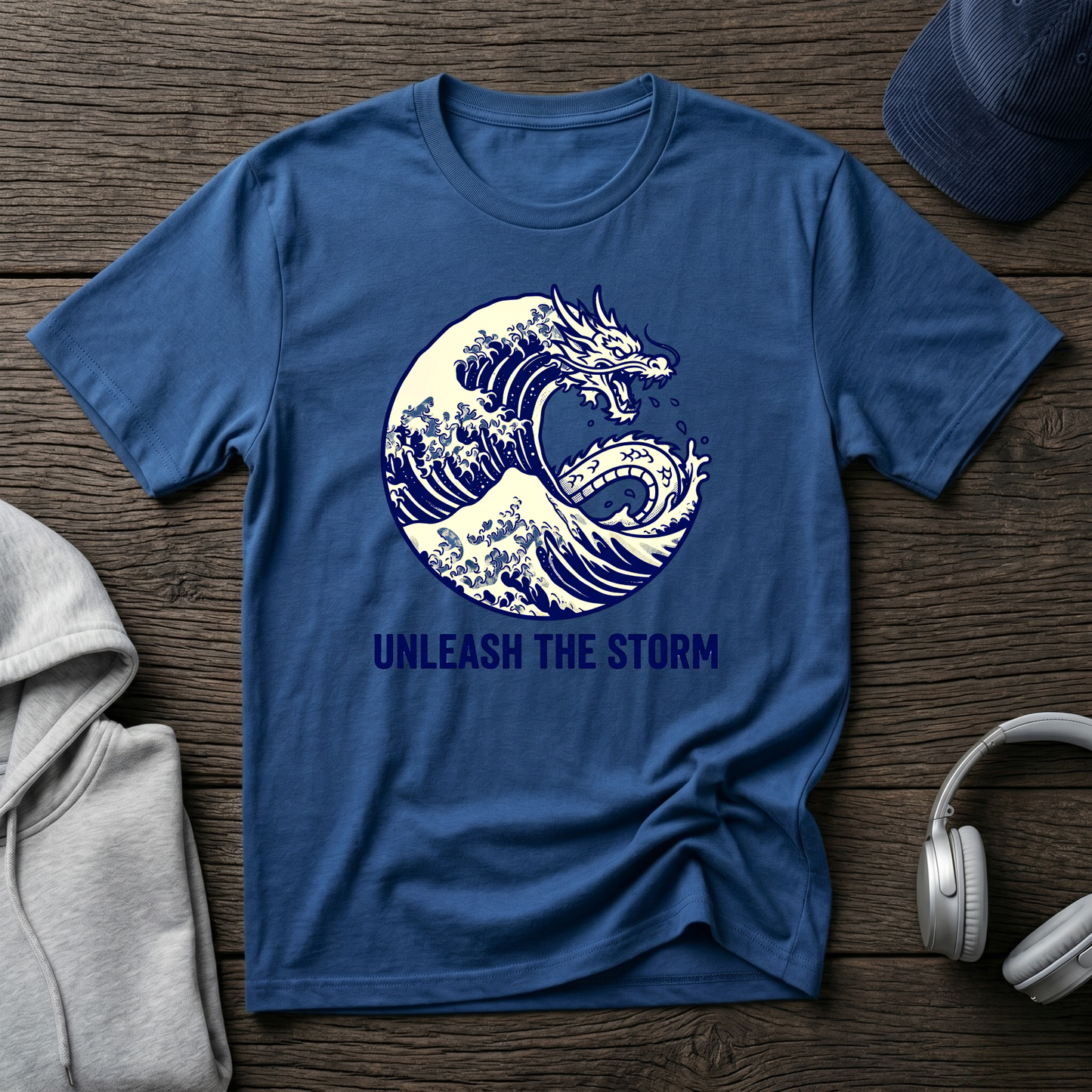 Wave & Dragon Illustration