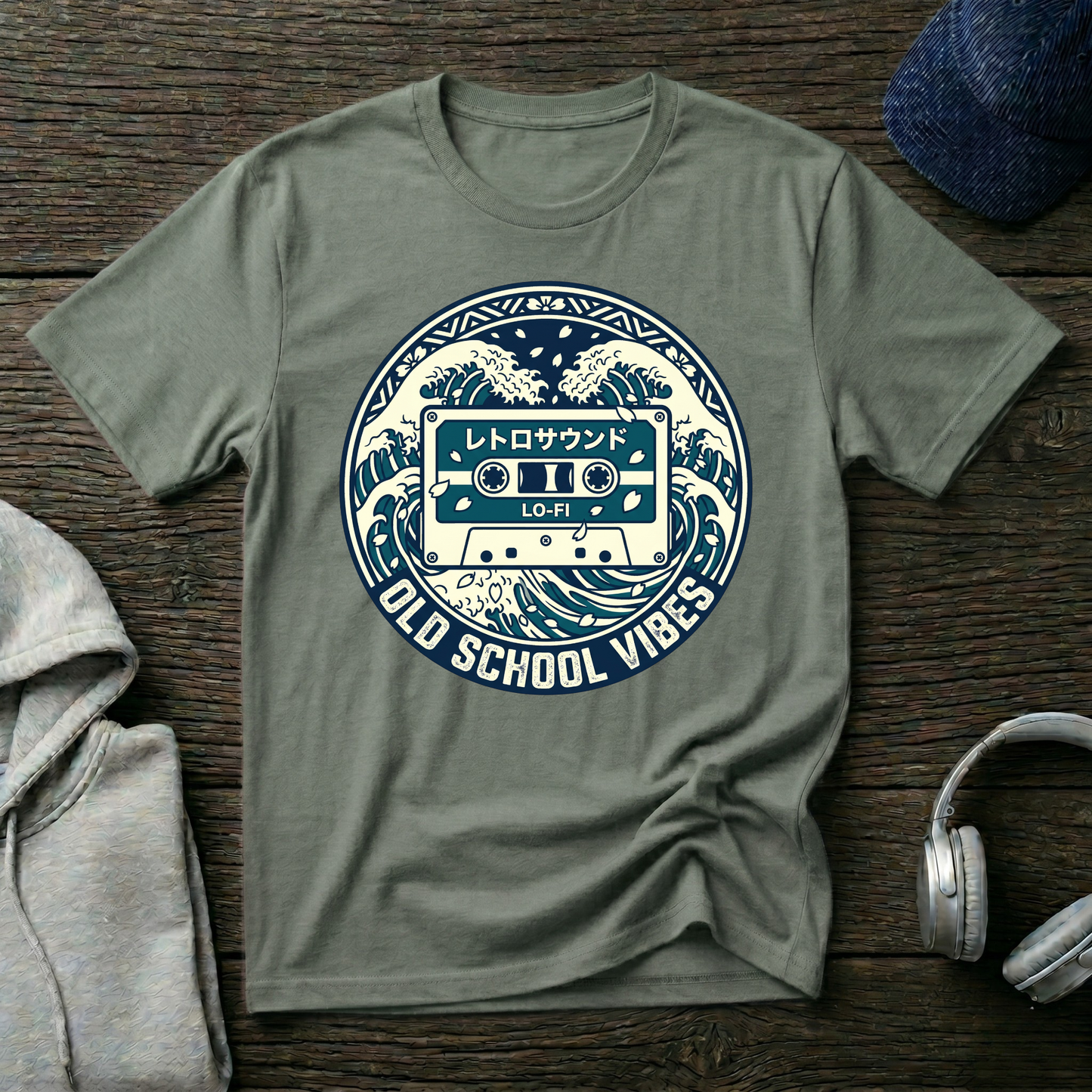 "Old School Vibes" Graphic T-Shirt