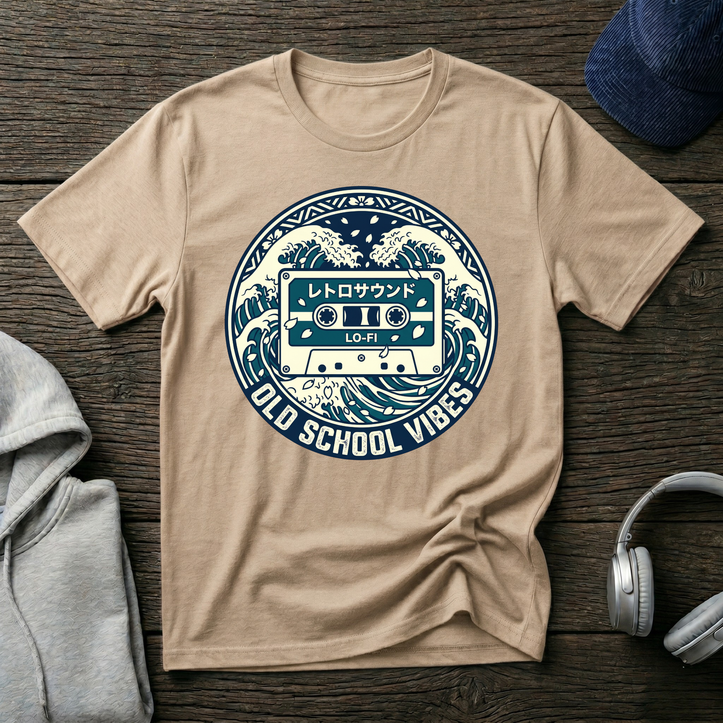 "Old School Vibes" Graphic T-Shirt