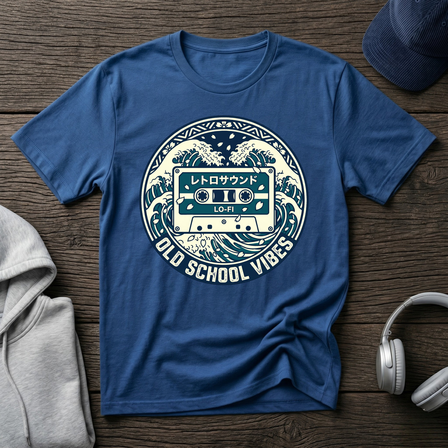 "Old School Vibes" Graphic T-Shirt