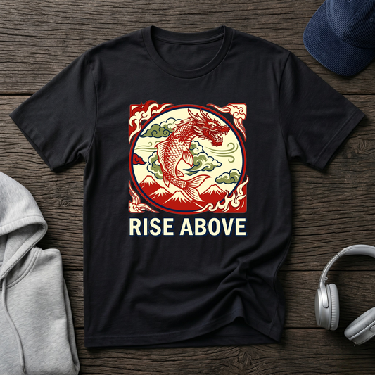 Rise Above Koi Fish T-Shirt
