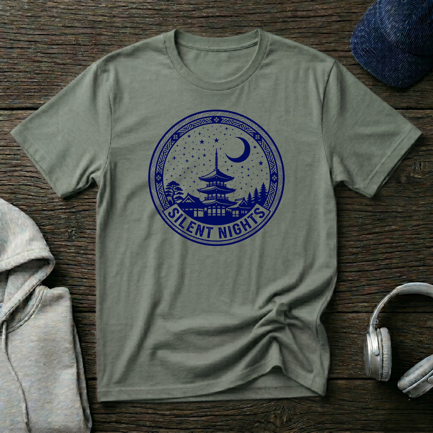Silent Nights Pagoda T-Shirt