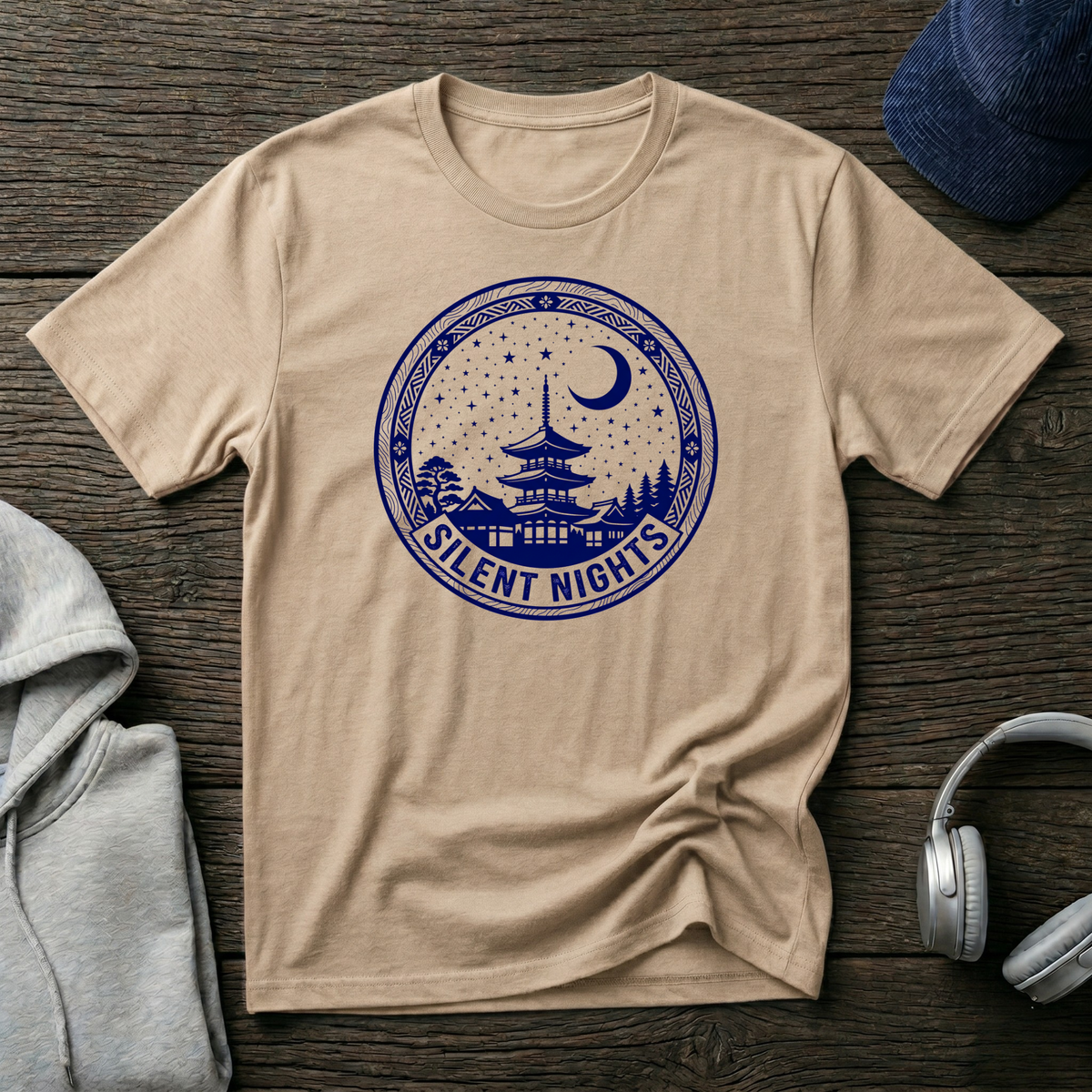 Silent Nights Pagoda T-Shirt