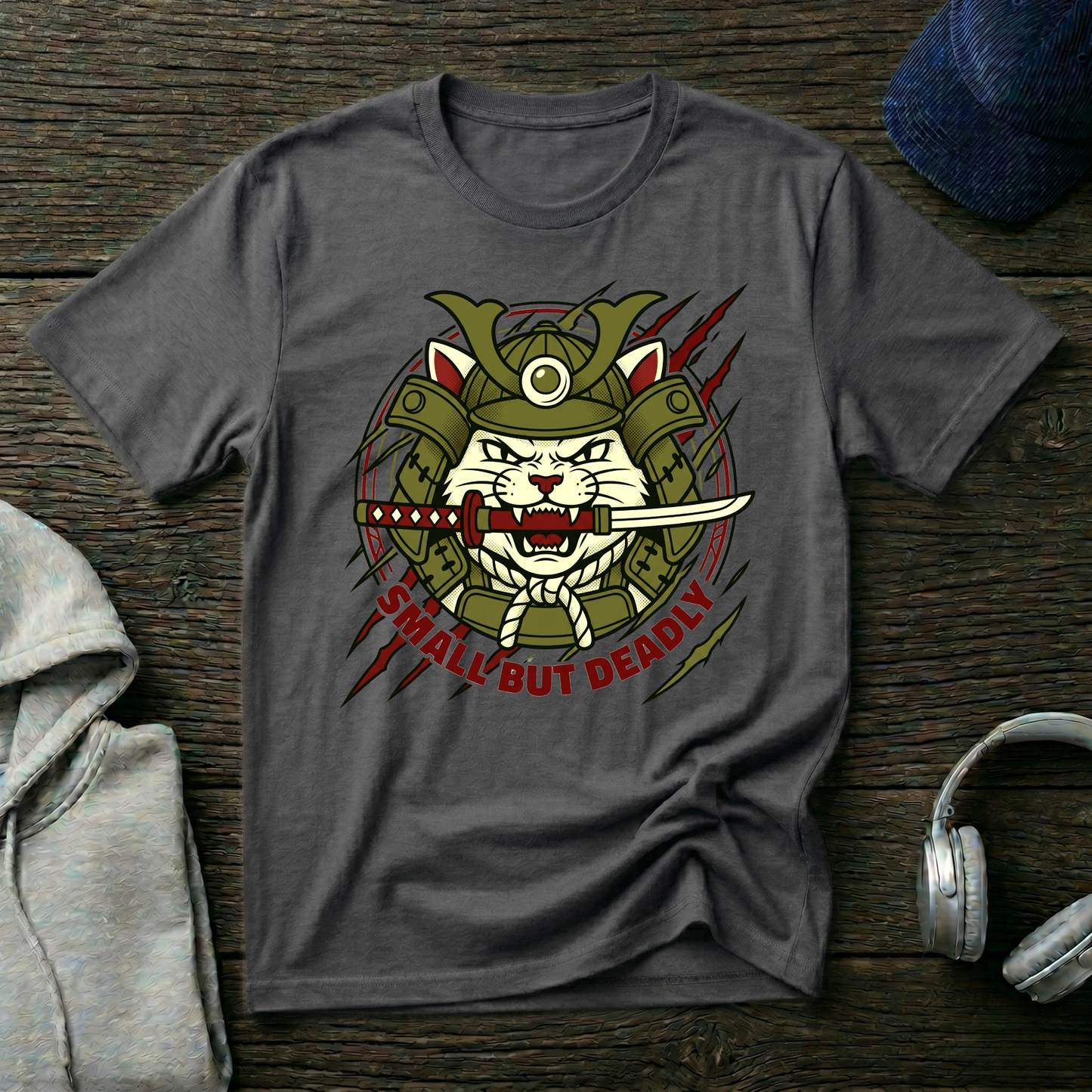 Samurai Cat T-Shirt