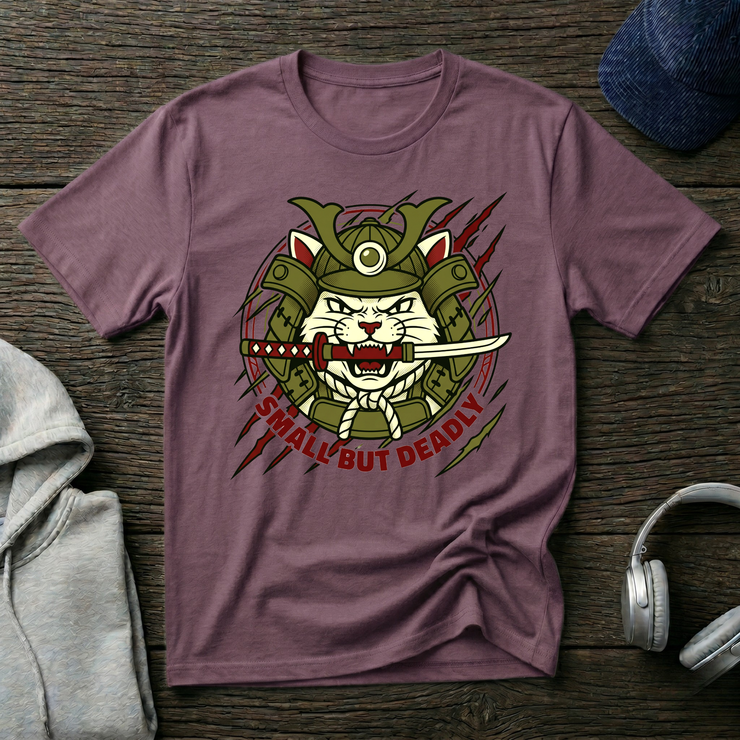 Samurai Cat T-Shirt