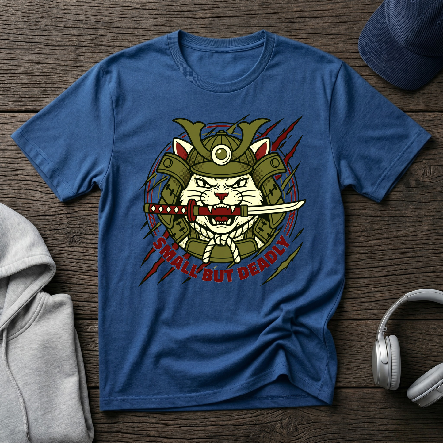 Samurai Cat T-Shirt