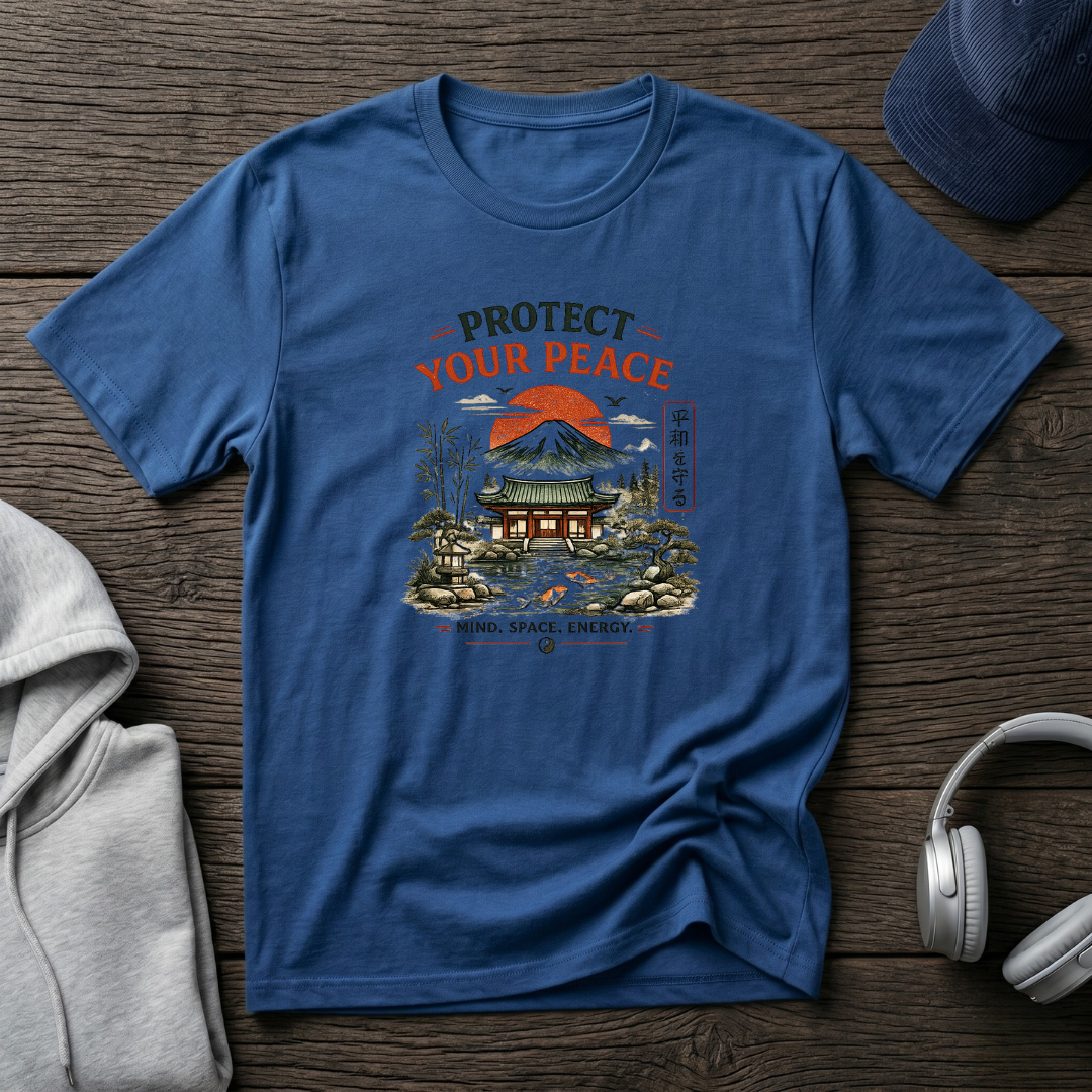Protect Your Peace T-Shirt – Zen Temple Graphic Tee