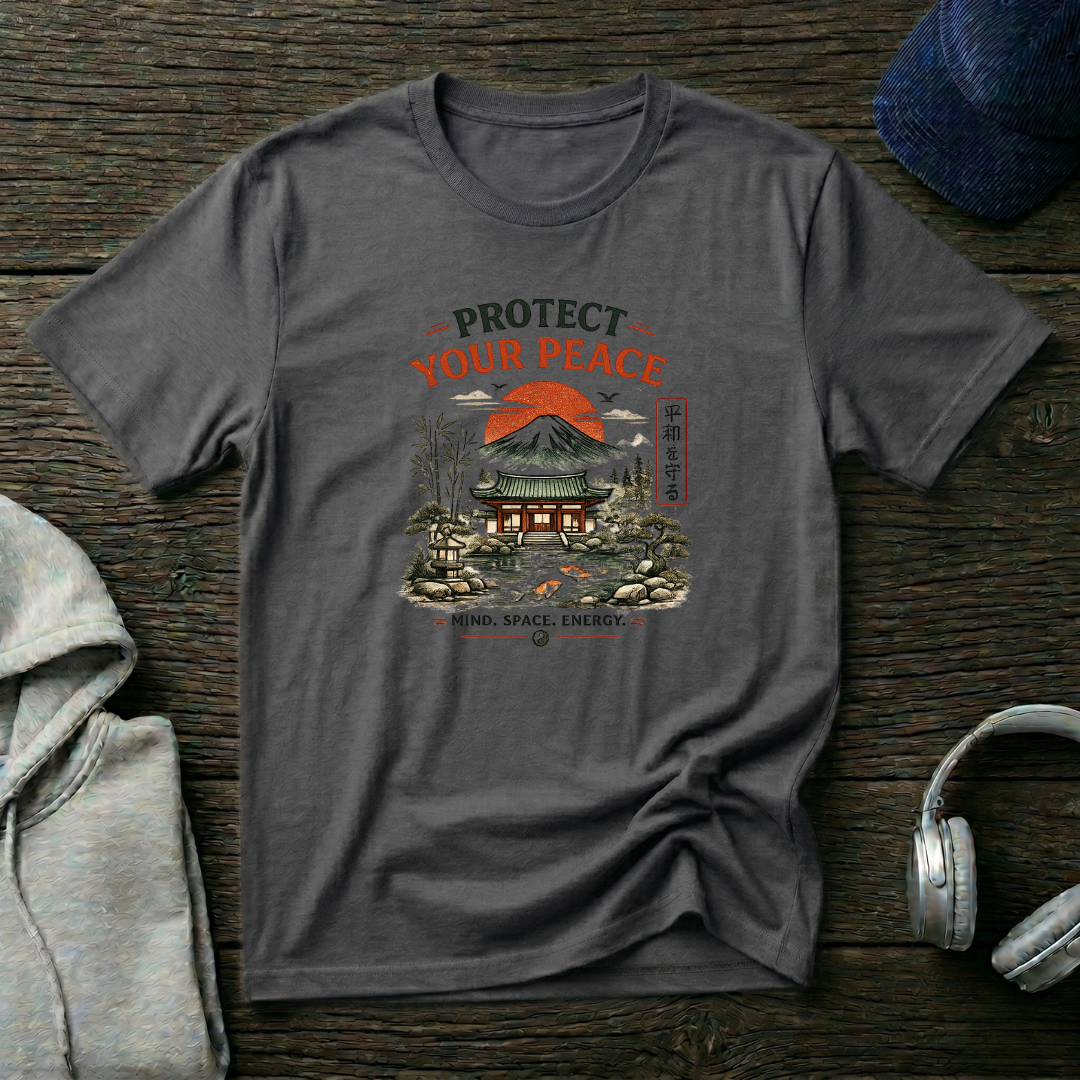 Protect Your Peace T-Shirt – Zen Temple Graphic Tee