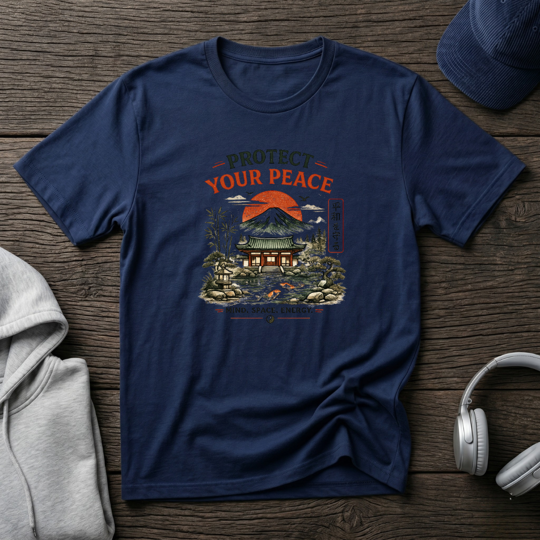 Protect Your Peace T-Shirt – Zen Temple Graphic Tee