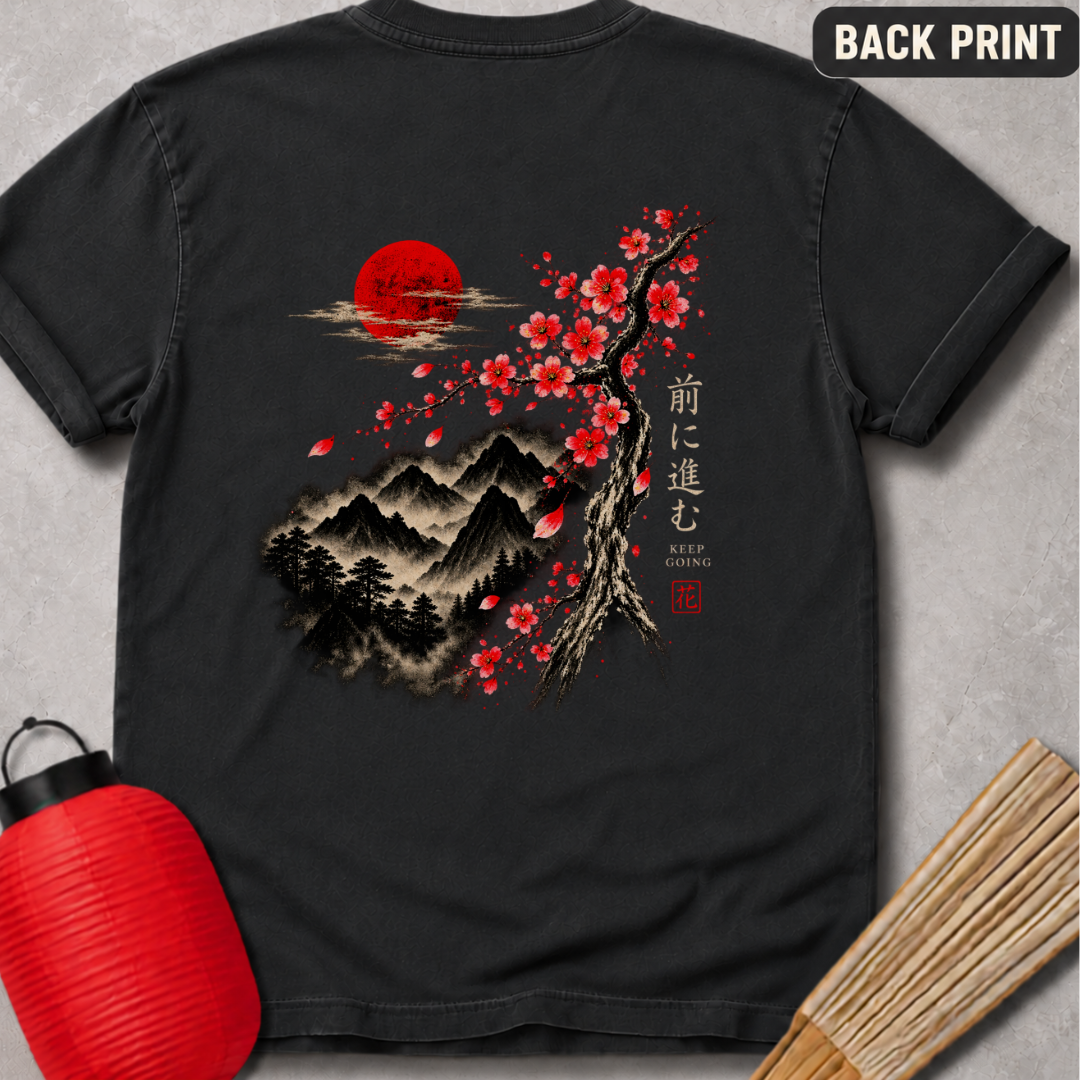 Cherry Blossom Sunset Tee