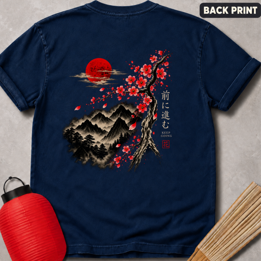 Cherry Blossom Sunset Tee