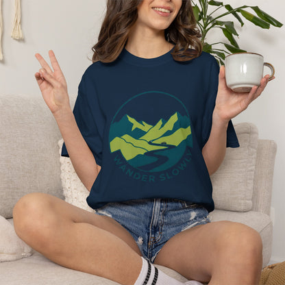 Wander Slowly Mountain T-Shirt