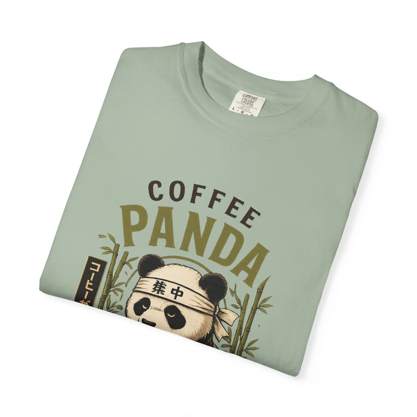 Coffee Panda Japanese Animal Graphic Tee