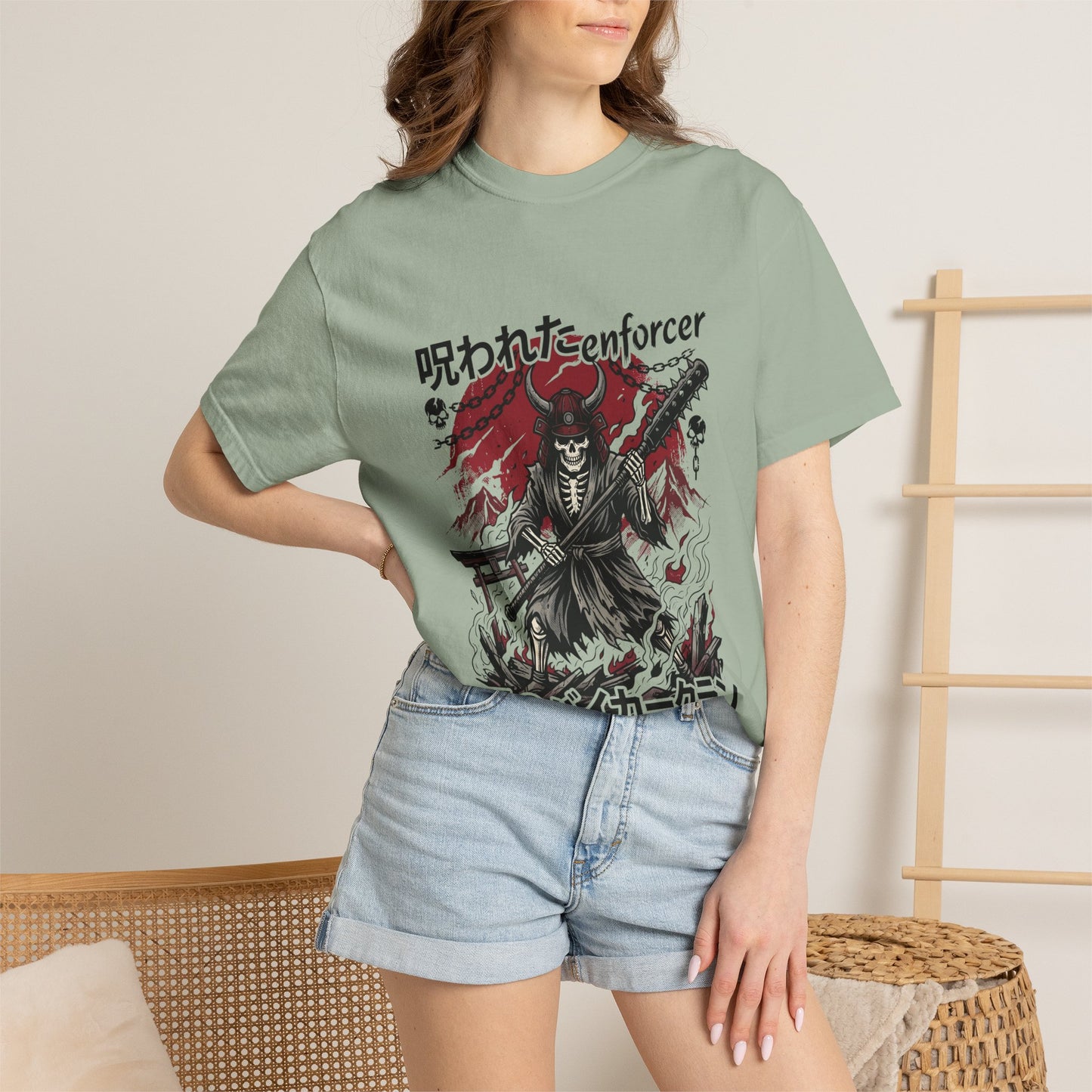 Cursed Enforcer Biker Clan Streetwear Tee