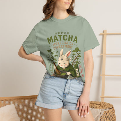 Matcha Appreciation Department Rabbit Graphic Tee