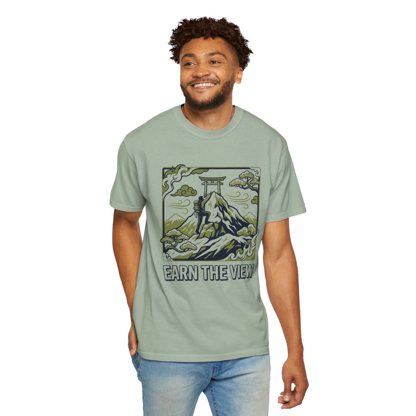 Earn The View Mountain Graphic T-Shirt