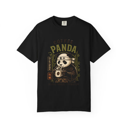 Coffee Panda Japanese Animal Graphic Tee