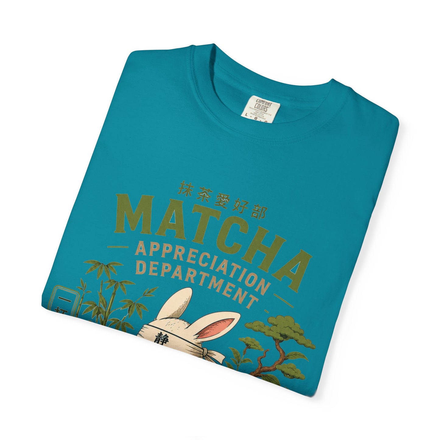 Matcha Appreciation Department Rabbit Graphic Tee